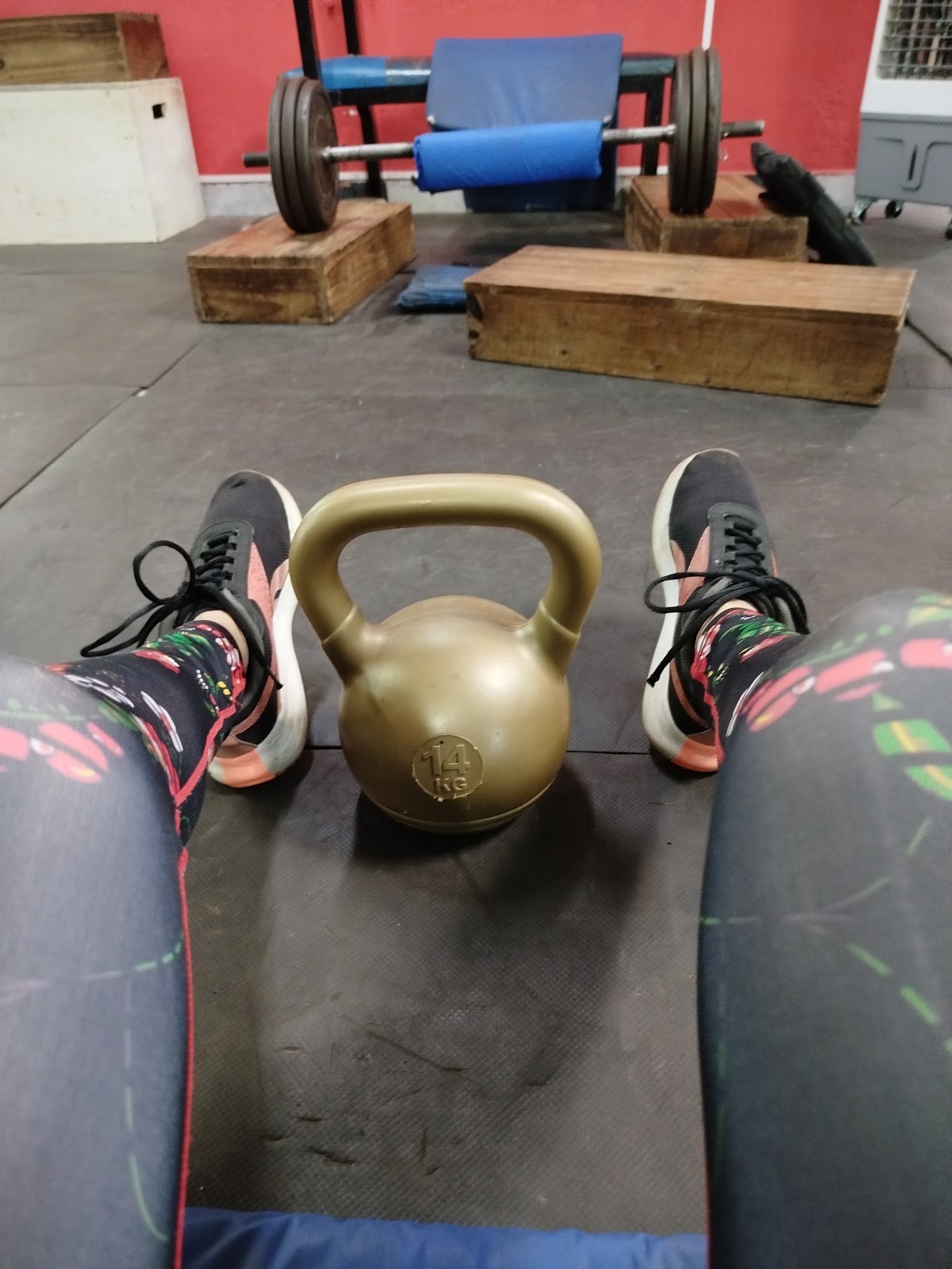 Zona de piso y entrenamiento funcional en Excel Gym Resistencia